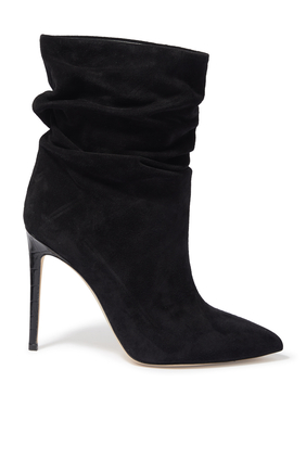 Slouchy 105 Suede Booties